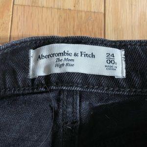 The mom high rise jeans